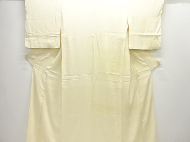 アンティーク　白錦紗中着